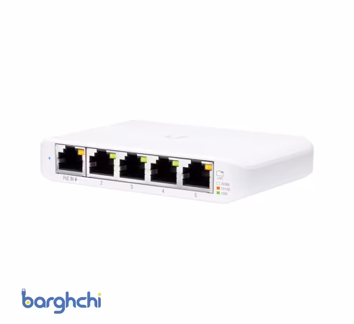 سوئیچ شبکه یوبیکیوتی مدل UniFi USW-Flex-Mini