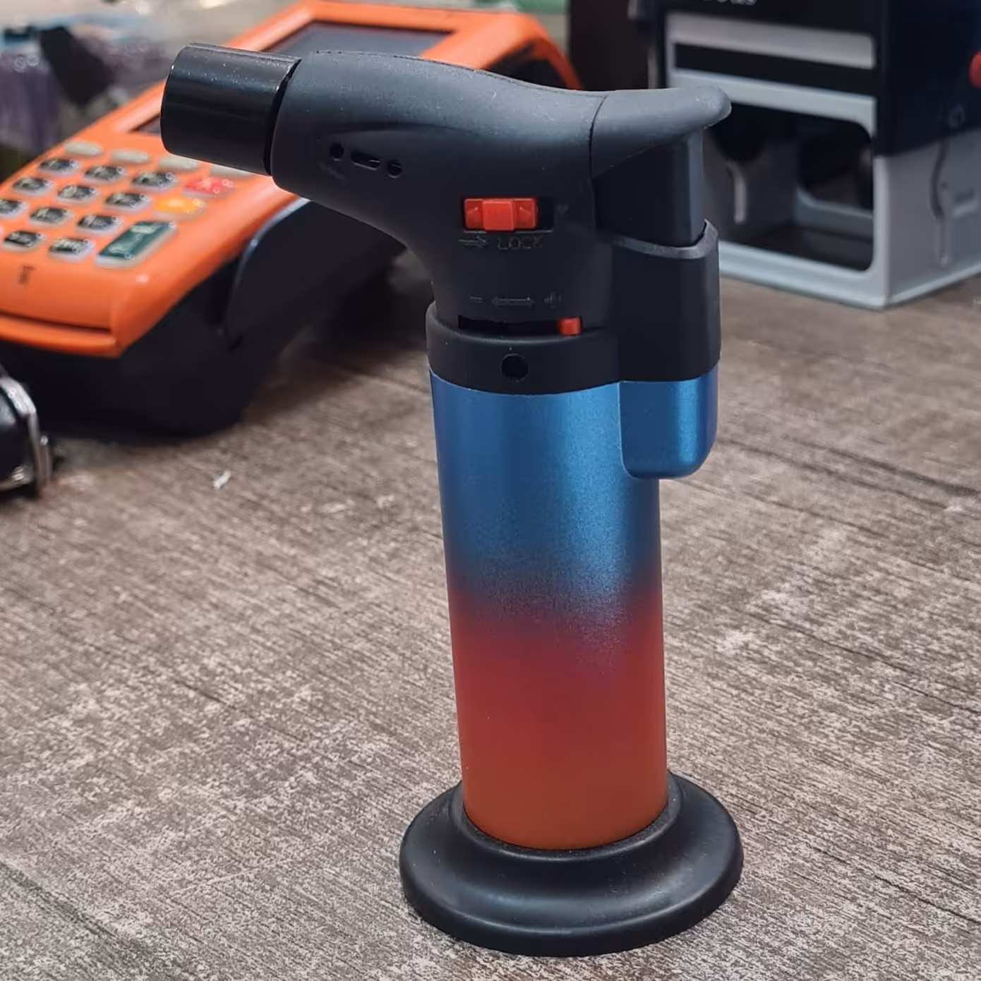 فندک اتمی پایه دار قابل شارژ مجدد