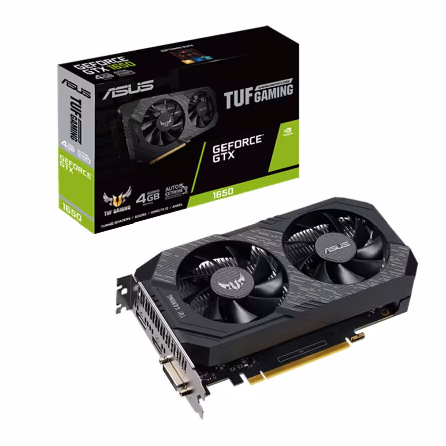 کارت گرافیک ایسوس TUF GTX1650 4G GAMING