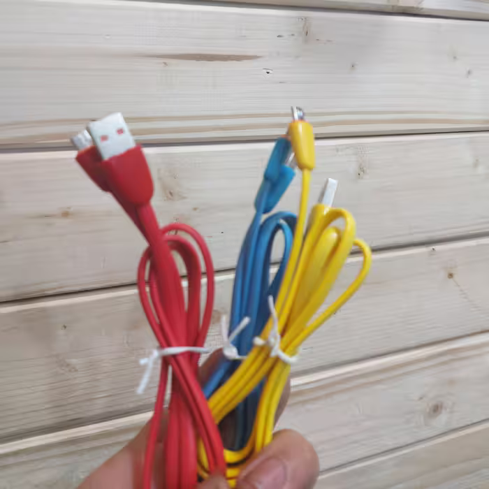 کابل شارژر (سیم شارژر) میکرو فله.      5تابخر6تاببر