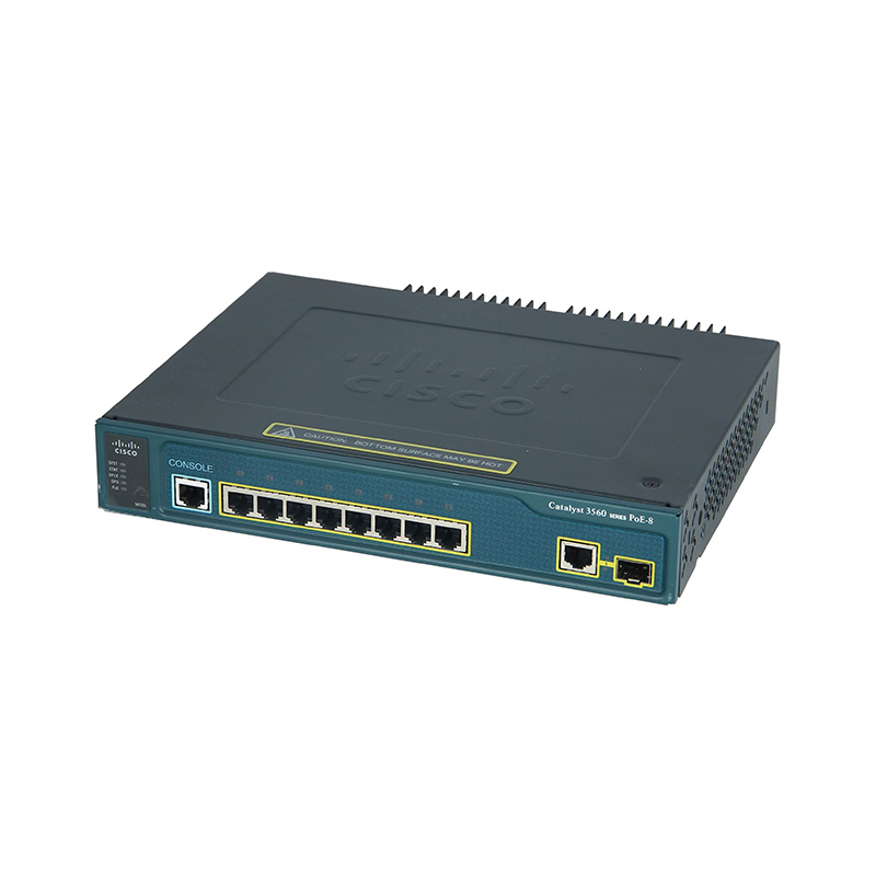 سوئیچ شبکه سیسکو 8 پورت WS-C3560-8PC-S