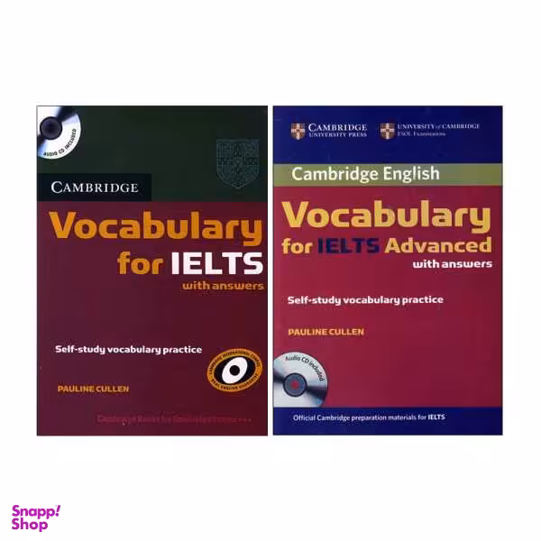 کتاب Vocabulary For IELTS اثر Pauline Cullen انتشارات زبان مهر دو جلدی