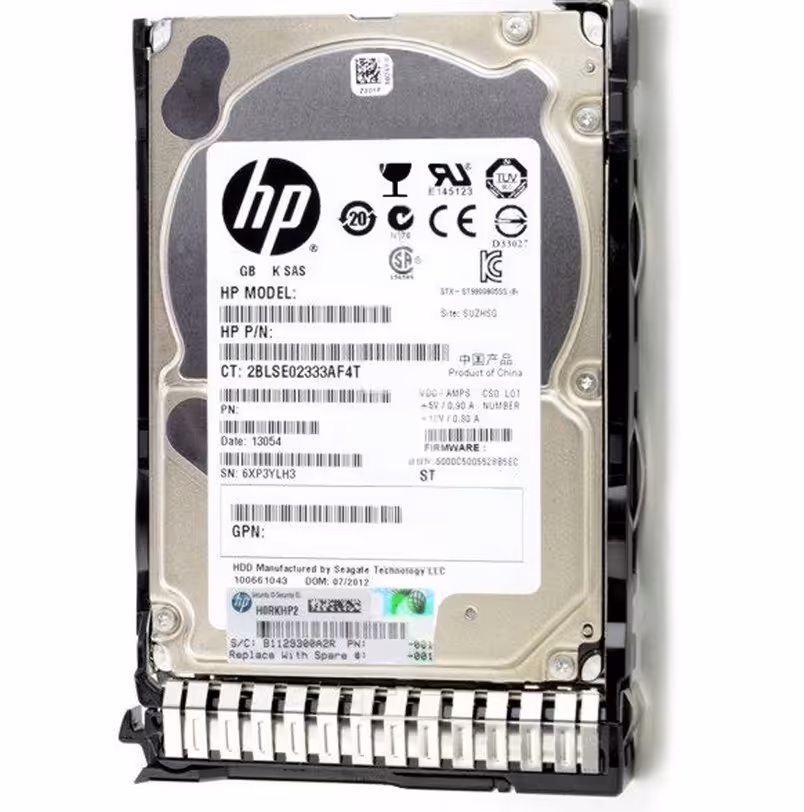 هارد سرور اچ پی مدل 765466-B21 با ظرفیت 2 ترابایت