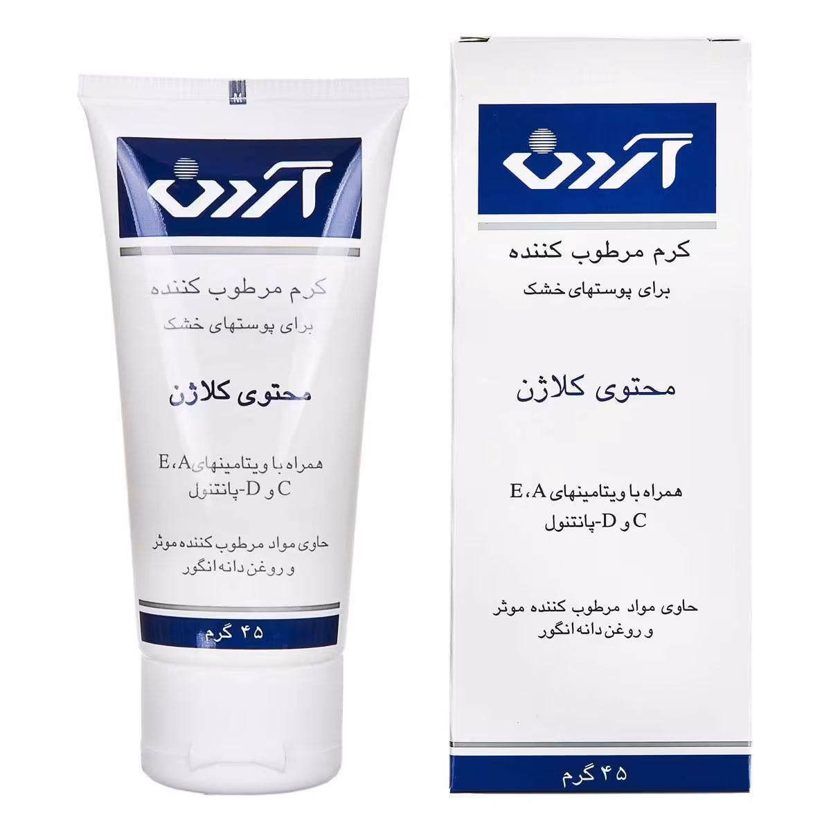 کرم مرطوب کننده پوست‌های خشک 45 گرمی آردن