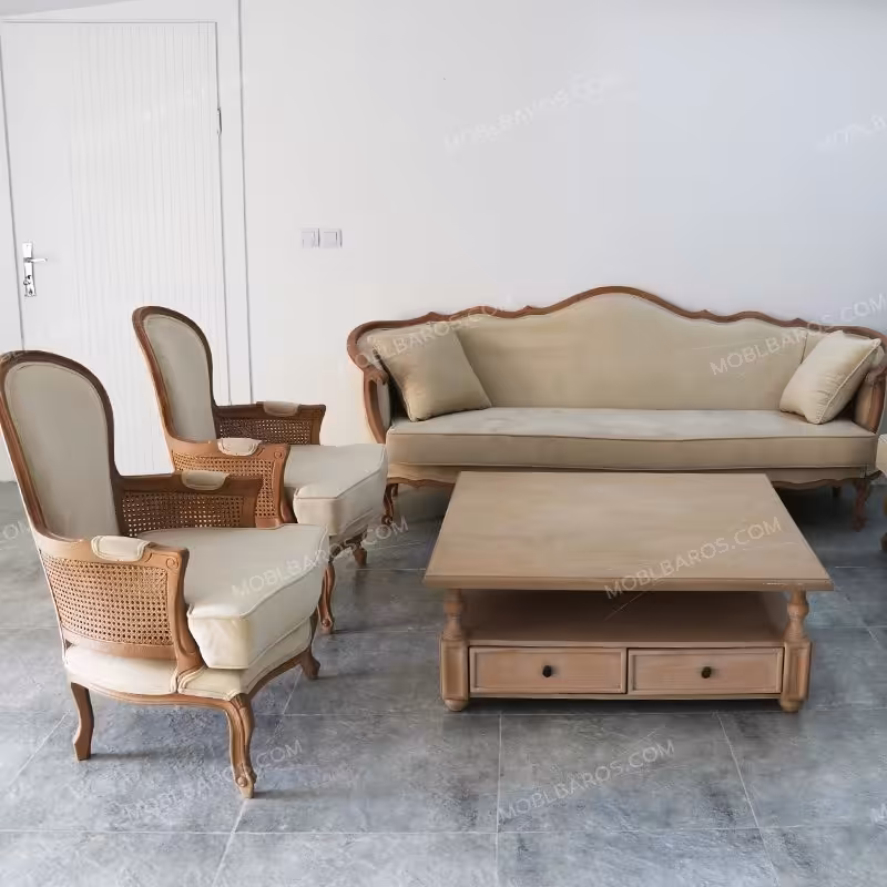 سرویس مبلمان جدید جورجیا و روما پلاس حصیری (ارسال با باربری پس کرایه)