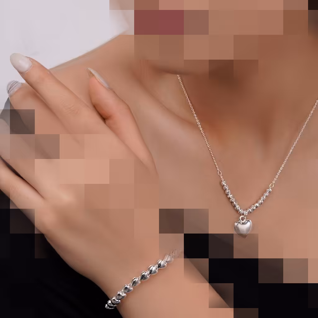 ست مروارید و قلب 