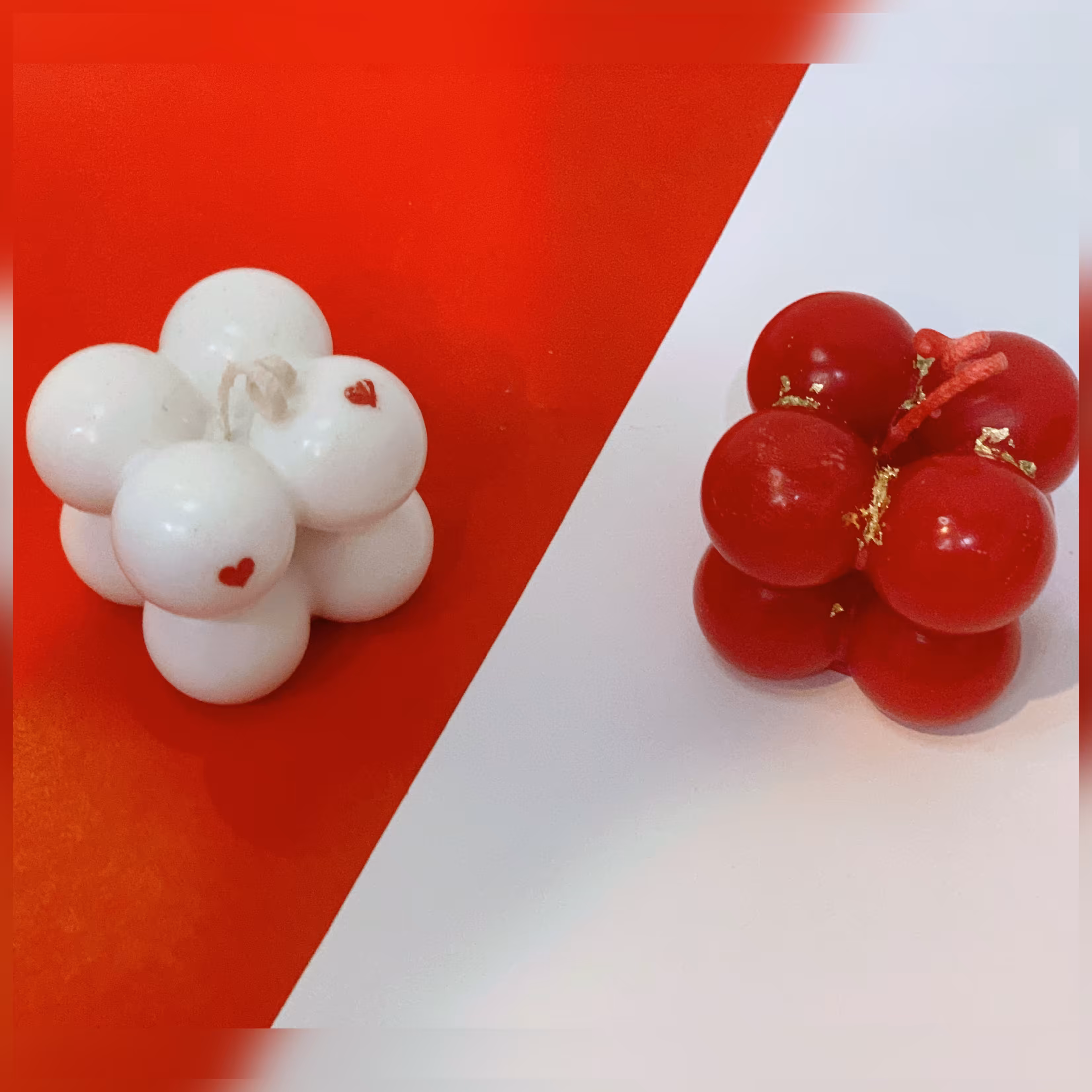 شمع روبیک دستساز 