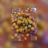 زیتون فلفلی تند با سس فلفل