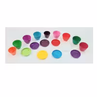 9 عدد گلدان 8 عدد زیرگلدانی پلاستیکی سایز کوچک