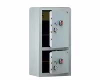 گاوصندوق دوطبقه ضدسرقت و نسوز مدل 1200D-PRO - تلکام