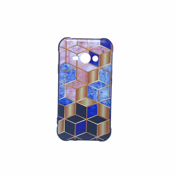 گارد گوشی سامسونگ j1 ace طرح مکعب رنگی