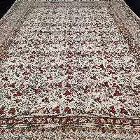 قلمکار سایز 160در 240طرح گل و مرغ