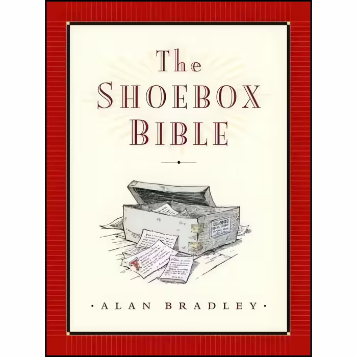 کتاب زبان اصلی The Shoebox Bible اثر Alan Bradley and Bill Slavin