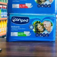 پوشک بزرگسال جان پد چسبی(canped) سایز مدیوم 30 تایی