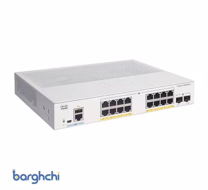 سوئیچ سیسکو مدل C1000-16T-E-2G-L