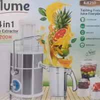 آبمیوه گیری 4 کاره blume مدل 210 1200 وات 