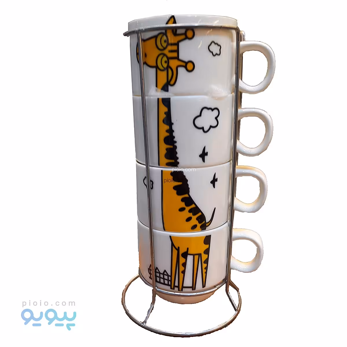 ماگ چهار تایی زرافه