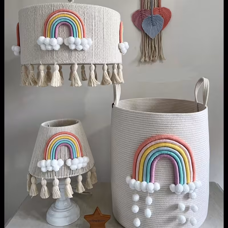 ست لوستر و آباژور اتاق کودک