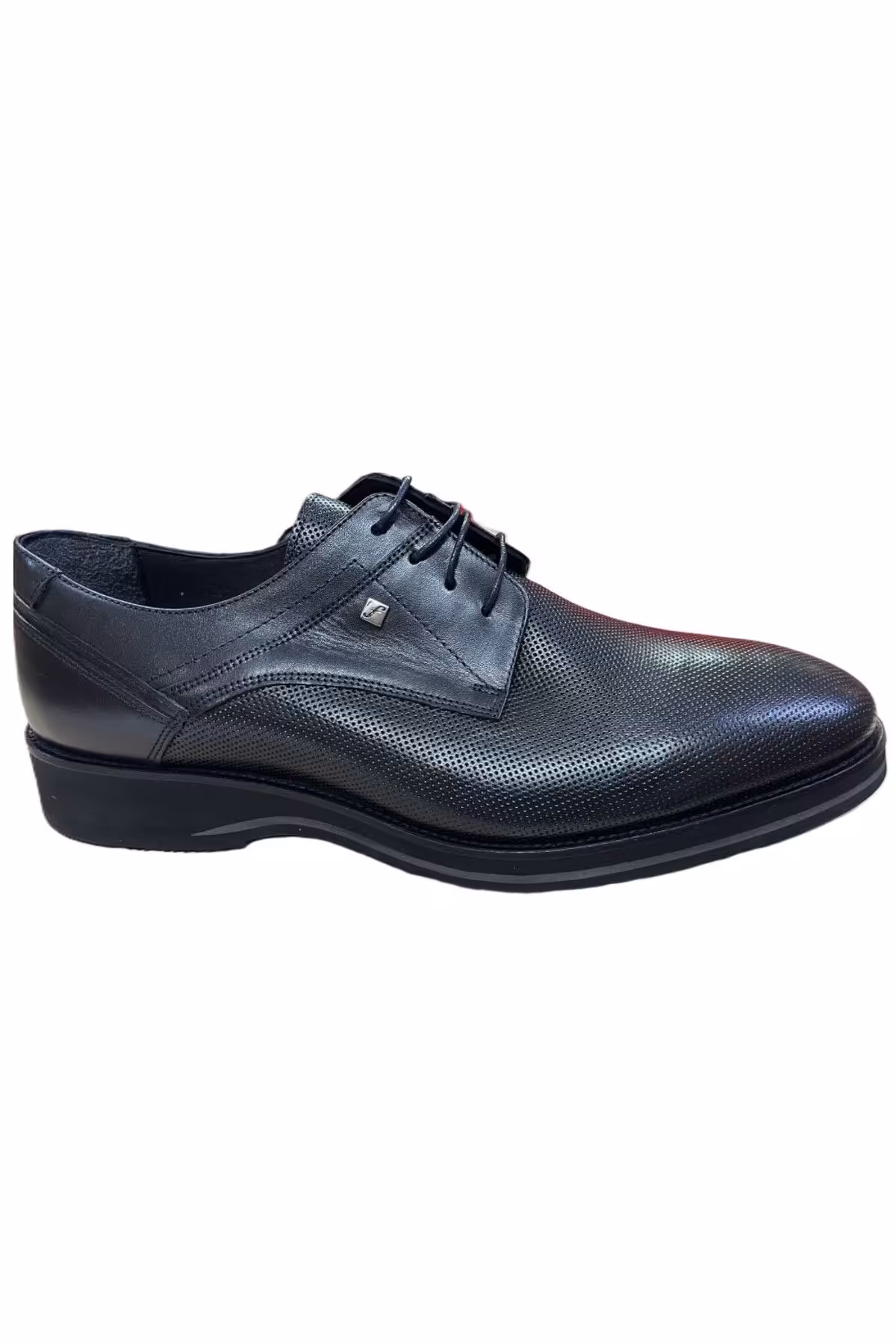 کفش های کژوال مشکی مردانه 3119 روزانه چرم BSK Fosco