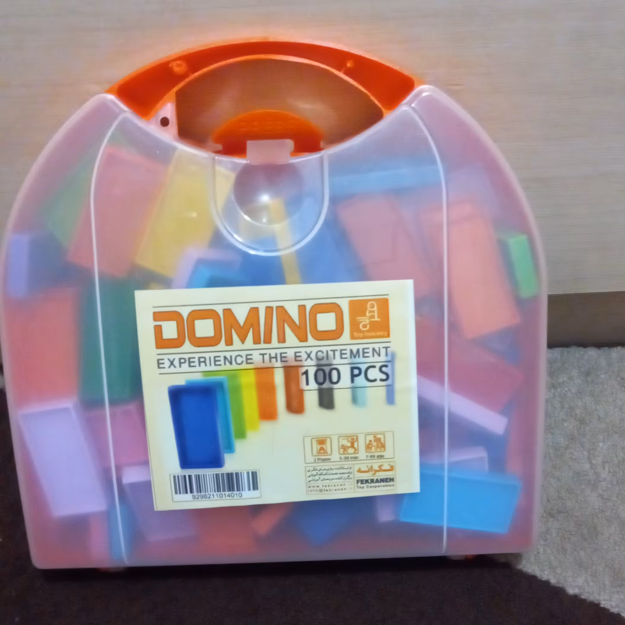 اسباب بازی دومینو 100 قطعه
