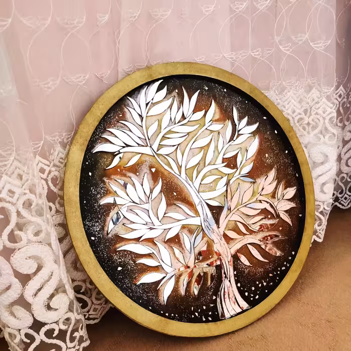 تابلودکوراتیوجنس ازام دی اف وآینه