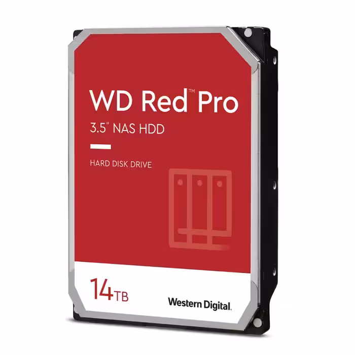 هارد اینترنال وسترن دیجیتال Red Pro ظرفیت 14 ترابایت