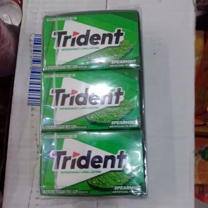 آدامس تریدنت بسته عمده با تضمین اصالت کالا 