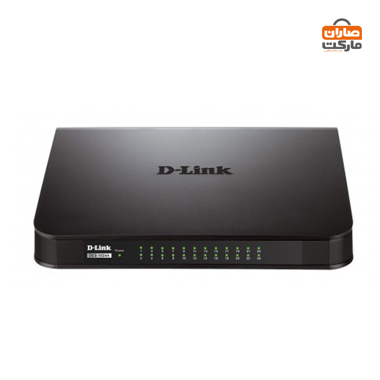 سوییچ 24 پورت غیر مدیریتی و دسکتاپ دی-لینک مدل DES-1024A
