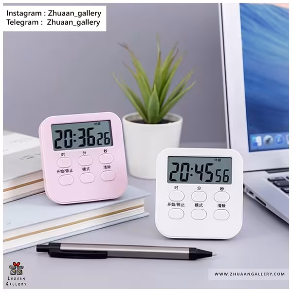 کرنومتر ساعت Square Digital Timer رومیزی