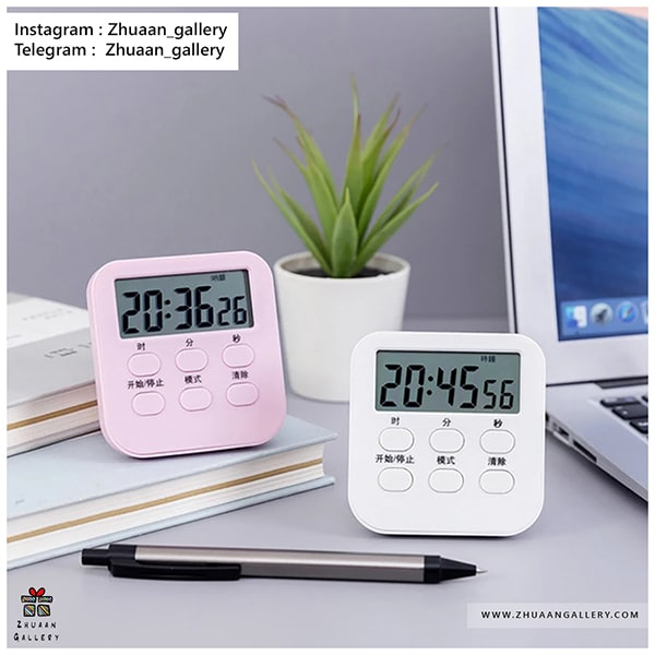 کرنومتر ساعت Square Digital Timer رومیزی