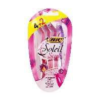 خود تراش 3 لبه صابون دار 2 4 عددی زنانه مدل scent بیک