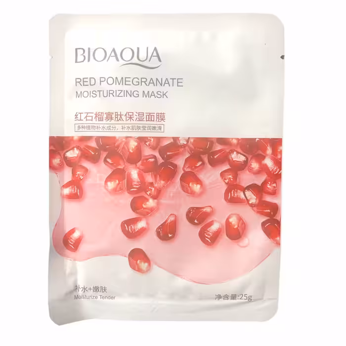 ماسک صورت بایو آکوا مدل انار وزن 25 گرم