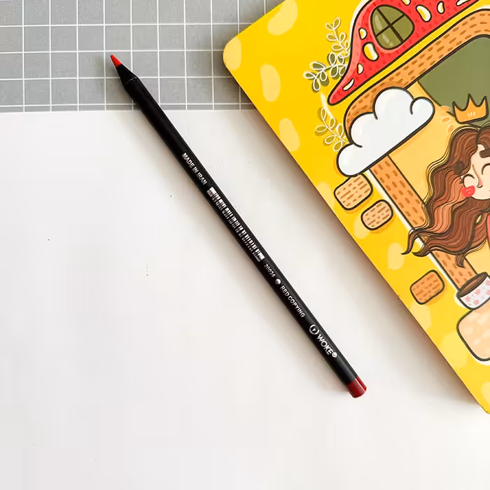 مدادقرمز ذغالی ووک