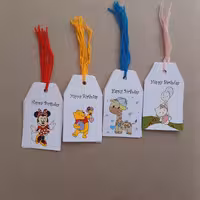 تگ سفارشی تولد با 4طرح متفاوت