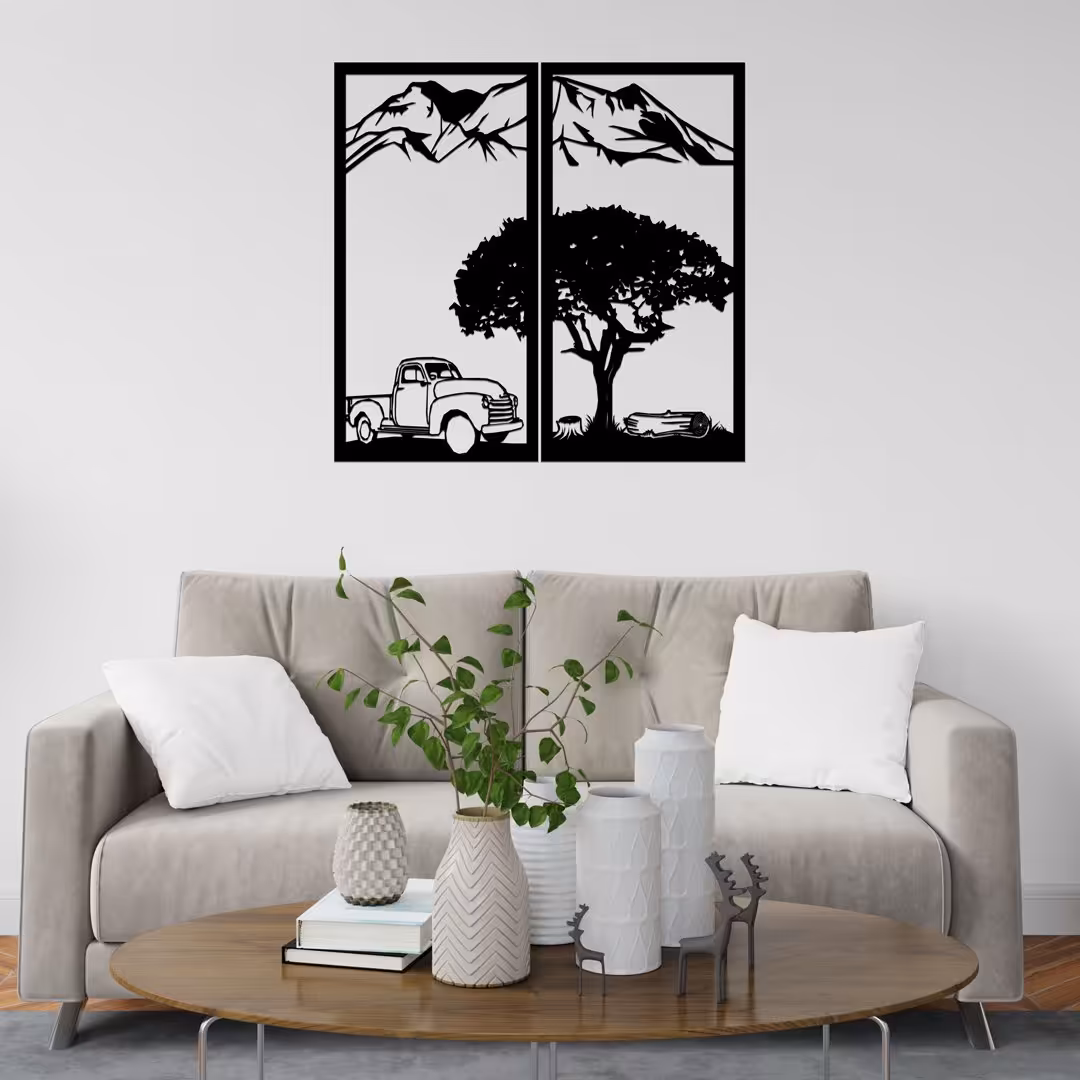 استیکر و پوستر طرح مزرعه کد 99 سایز 60 در 60 به قیمت 270 هزار تومان