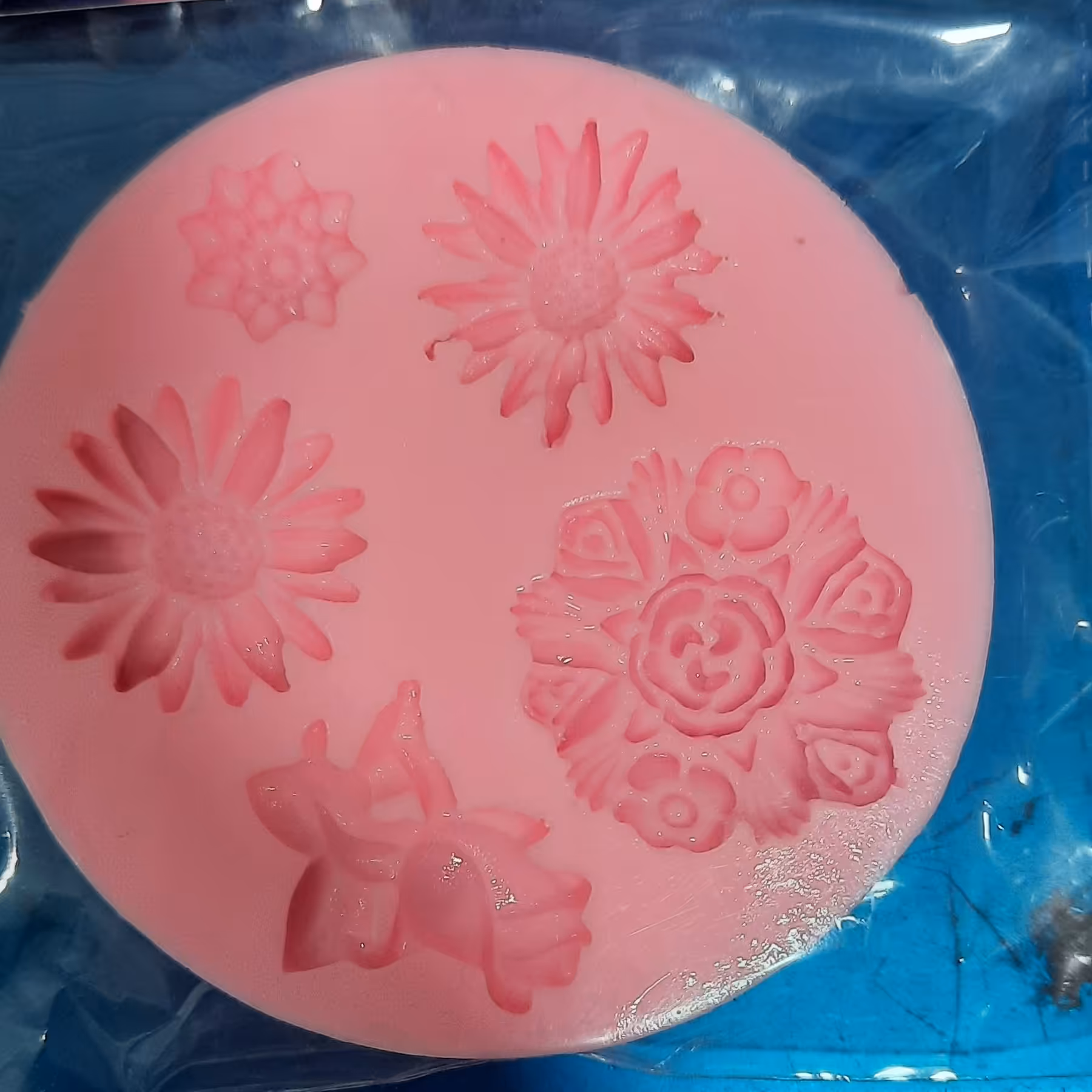 مولد گل 5تایی صورتی