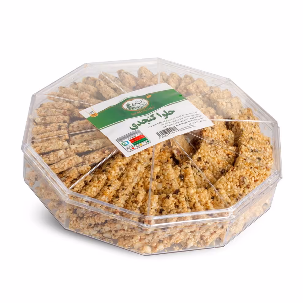 حلوا کنجدی 500 گرمی کشاورز