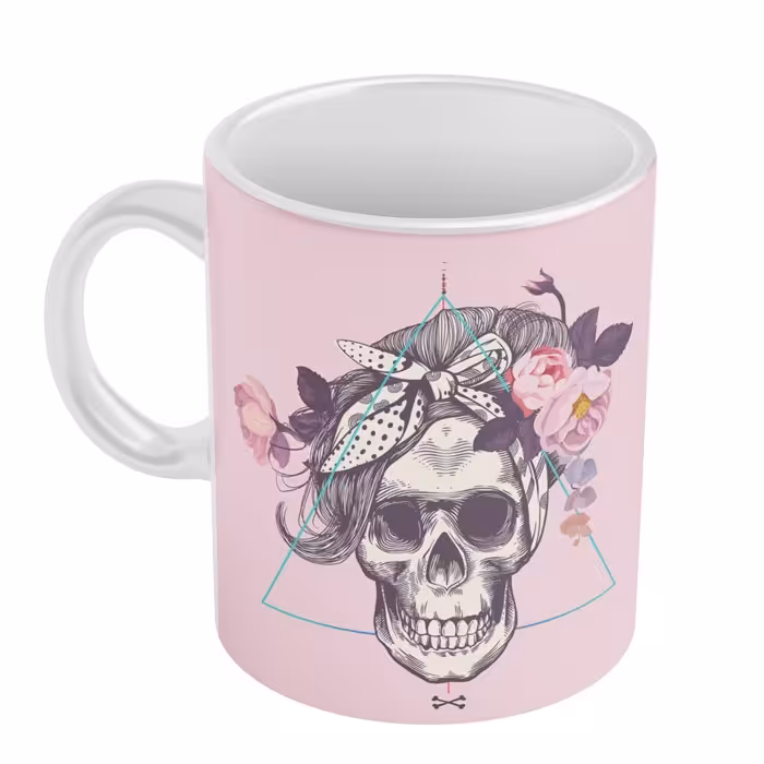 ماگ مدل اسکلت فانتزی