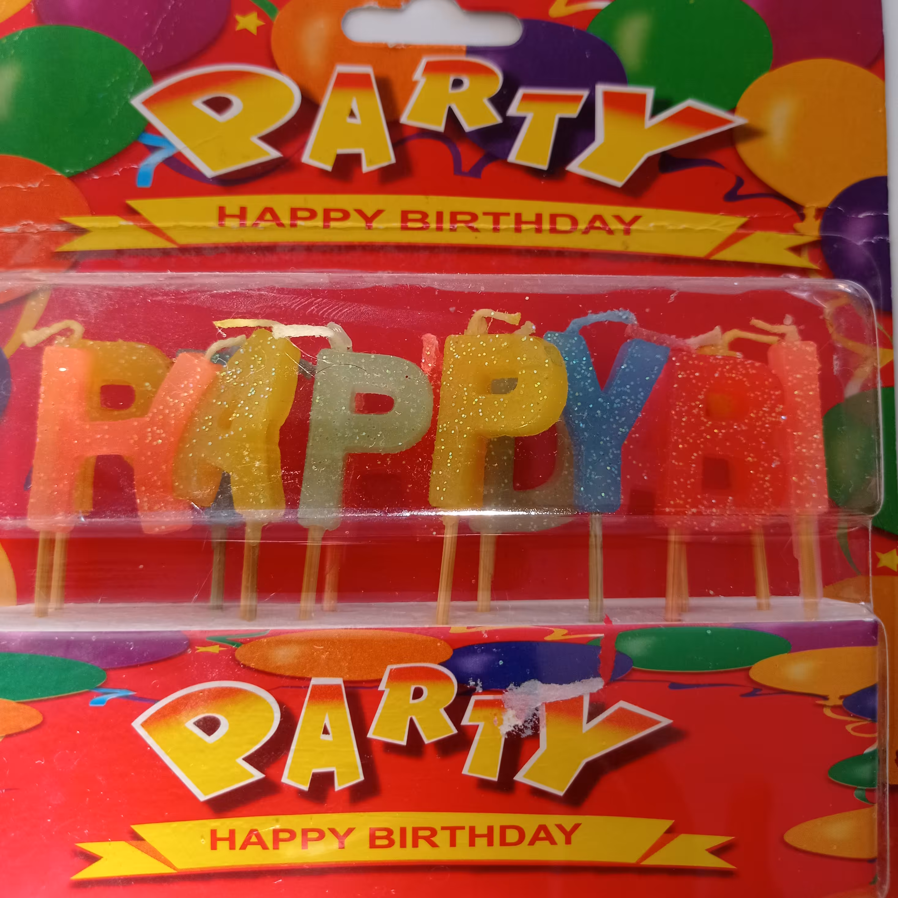 شمع تولد HAPPY BIRTHDAY  