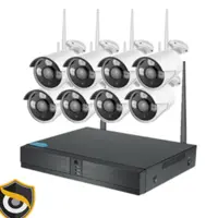 پک دوربین مدار بسته بیسیم وایرلس  8تایی