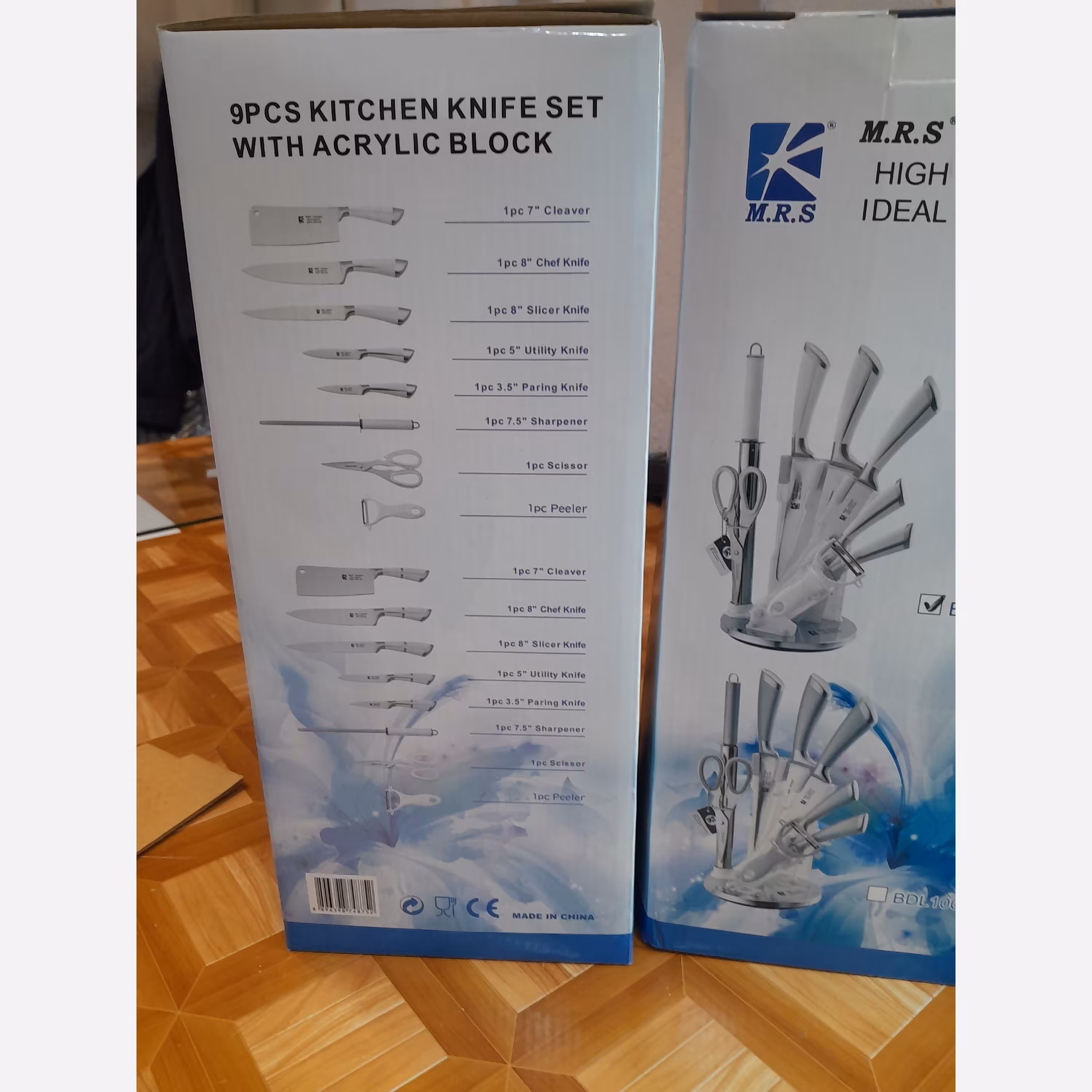 سرویس چاقو  اشپزخانه  برندm.r.sباکیفیت بالا