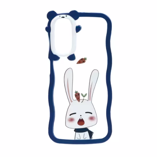 قاب گوشی کنگره ای محافظ لنز عروسکی برای Samsung A14 - طرح 178