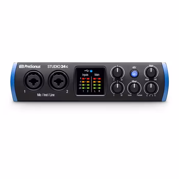 کارت صدا پریسونوس PreSonus Studio 24c