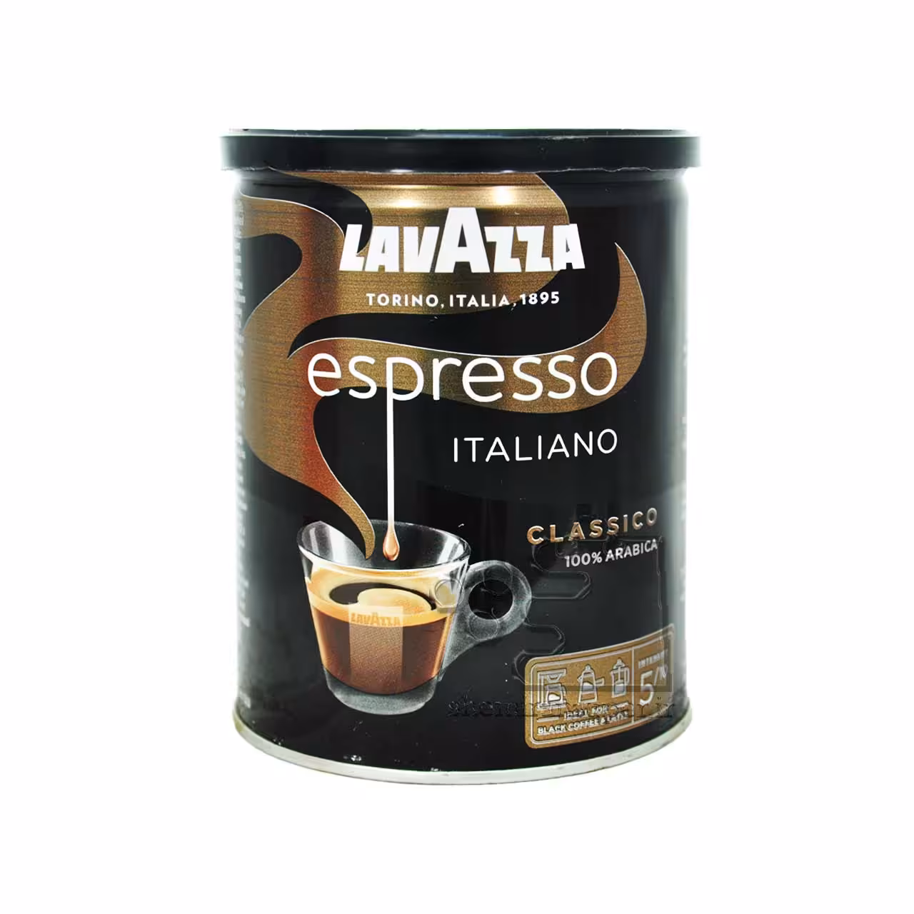 پودر قهوه اسپرسو ایتالیانو کلاسیک 250 گرم قوطی لاواتزا - lavazza