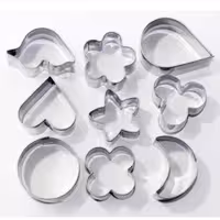 کاتر استیل مخصوص شیرینی پزی در طرح های مختلف بسیار کاربردی( قیمت دونه ای)