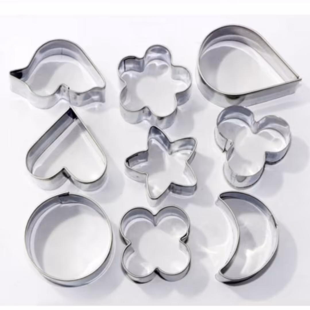 کاتر استیل مخصوص شیرینی پزی در طرح های مختلف بسیار کاربردی( قیمت دونه ای)