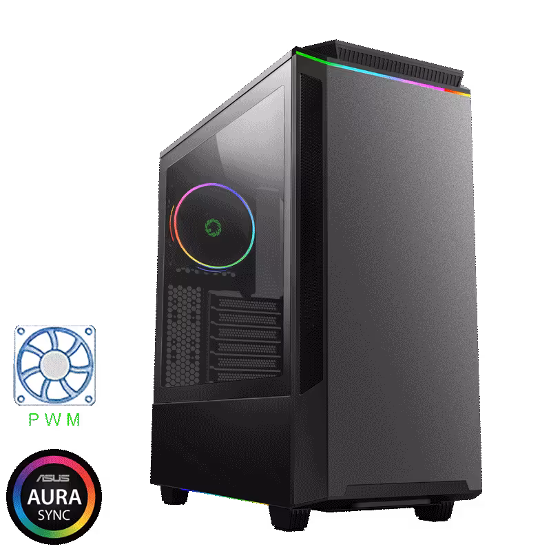 کیس گیمینگ گیم‌مکس مدل PALADIN T801 Black