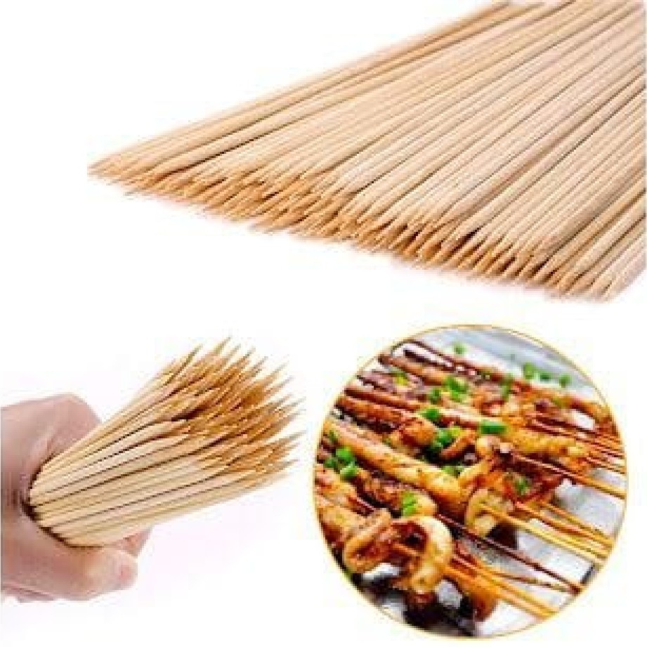 سیخ چوبی 30 سانتی وارداتی پک صد تایی برای استفاده های مختلف و متنوع
قابل استفاده برای پخت و پز و دیزاین و کارهای هنری