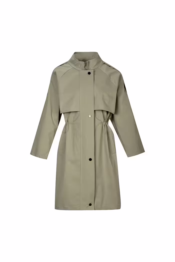 بارانی کمرلیفه دار