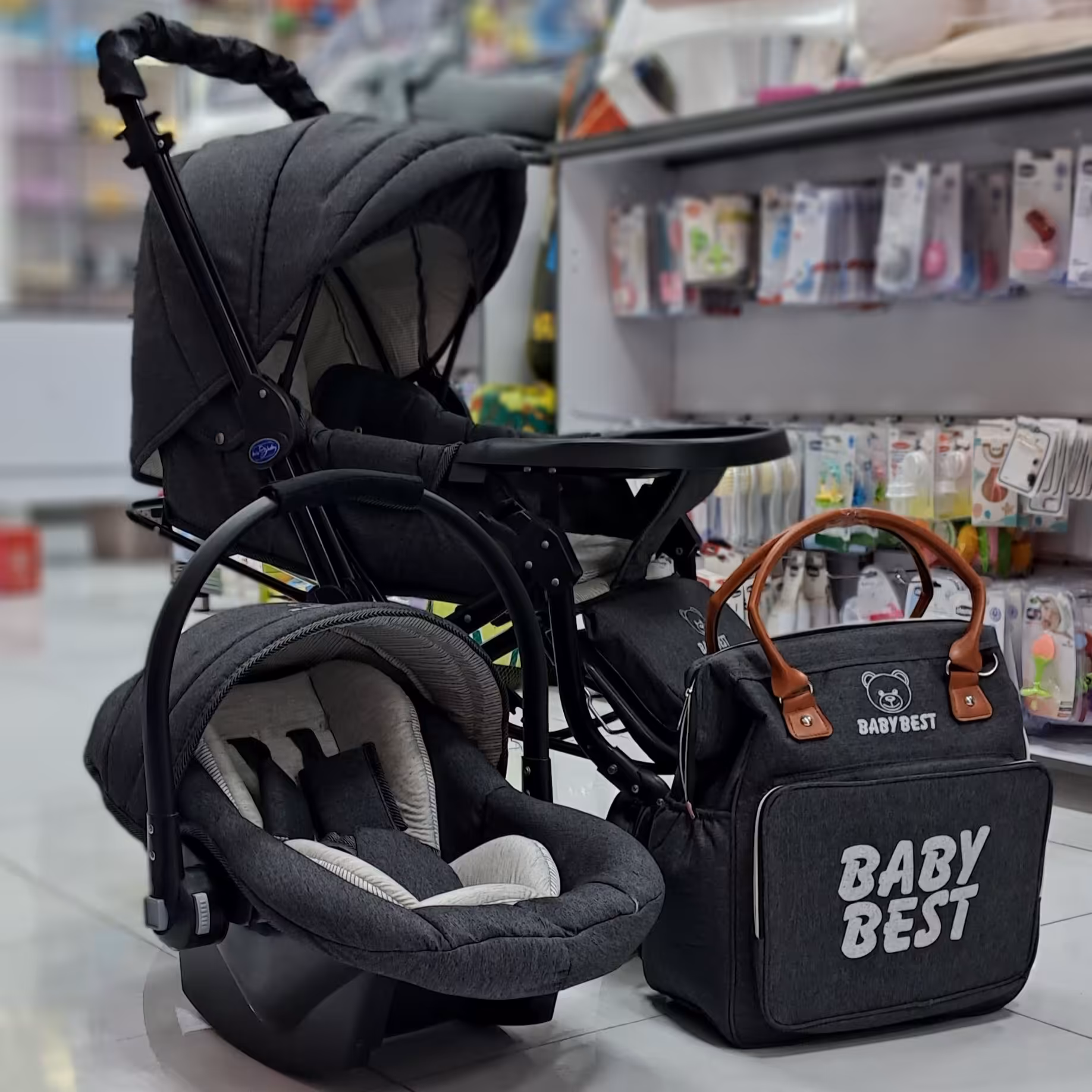 ست کالسکه ، کریر و ساک نوزاد